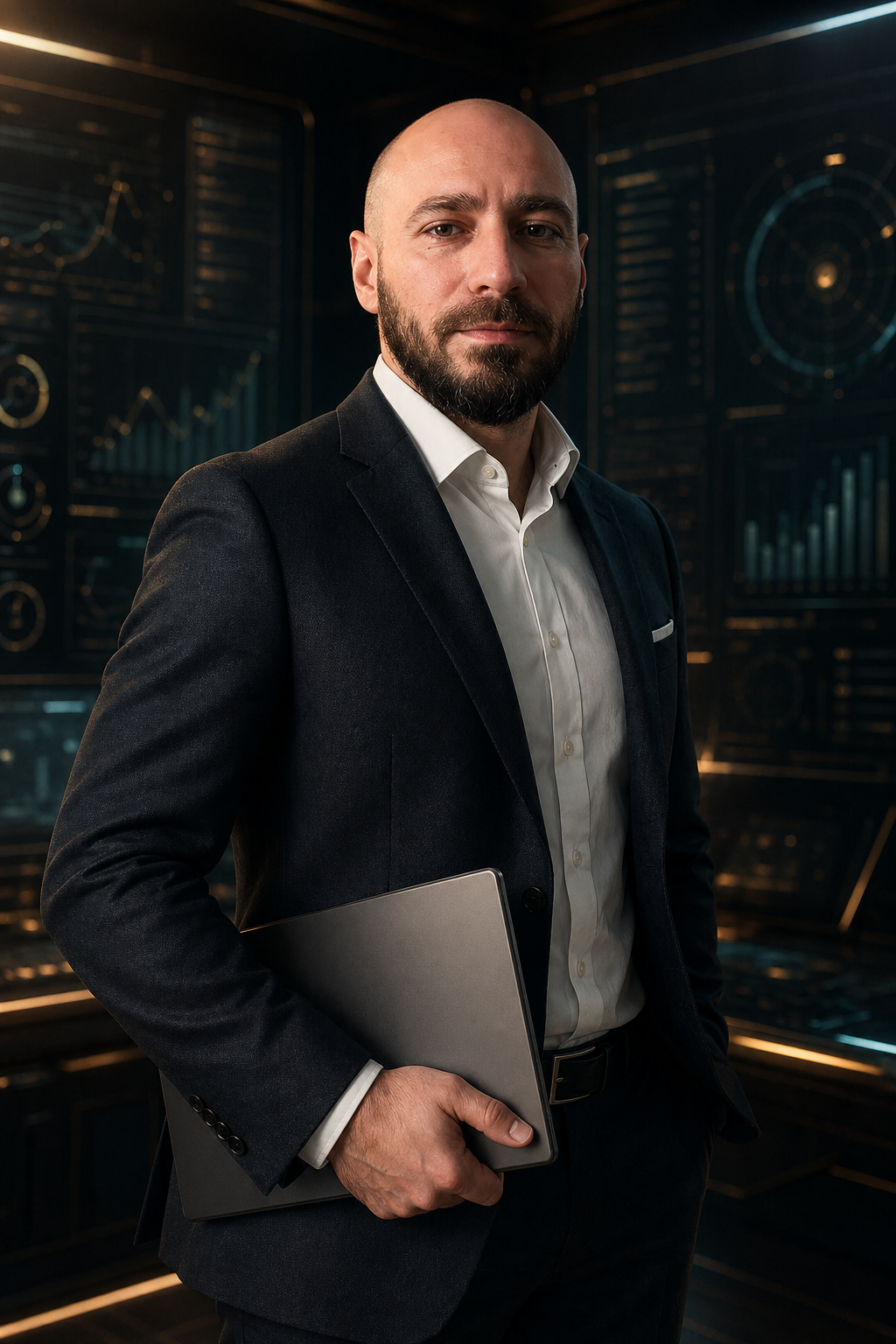 Фотореалистичный executive RPG portrait Михаила Панченко